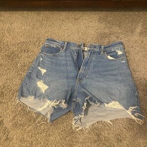 Abercrombie Curve Love Mom shorts